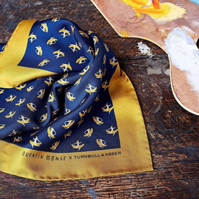 printed silk