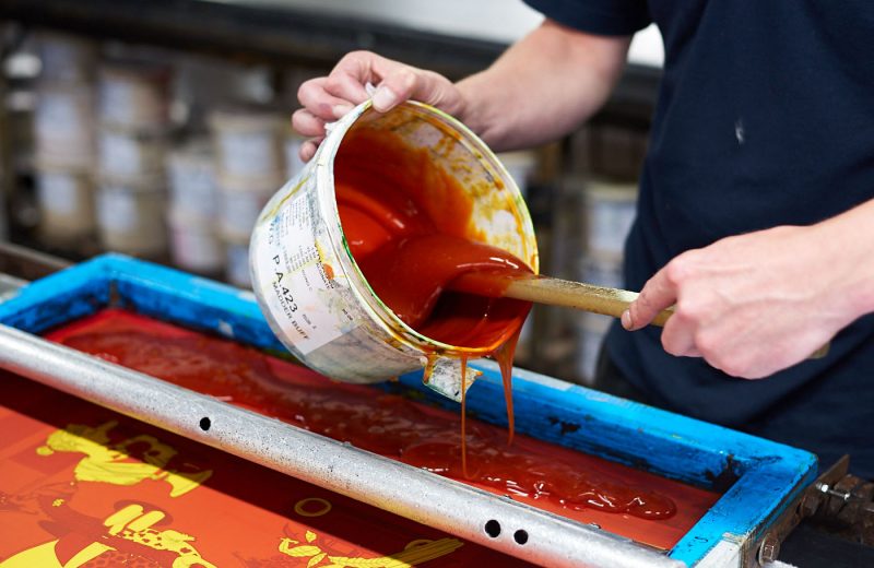 What do you need for silk screen printing?