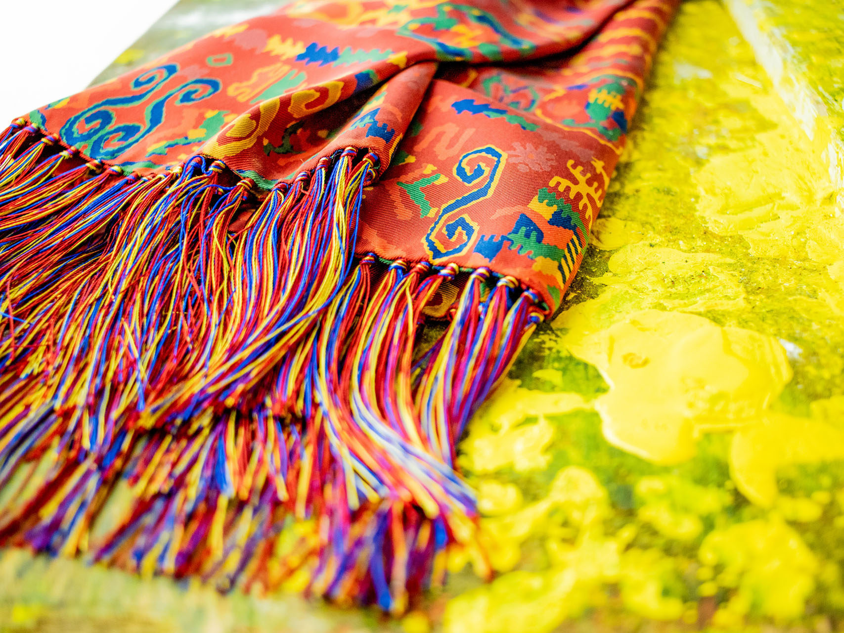 printed scarf