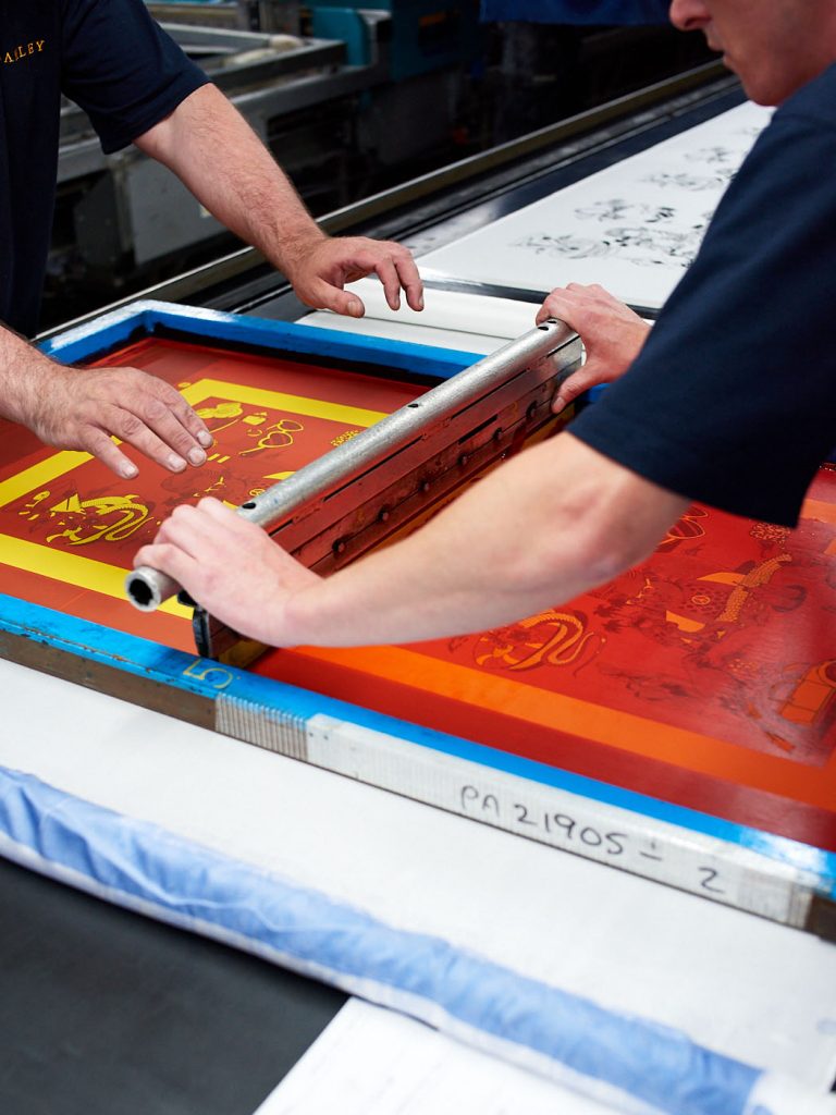 screen printing process