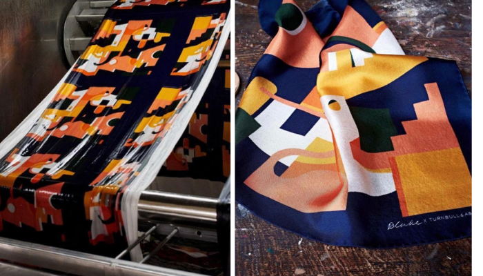 bespoke printed pocket squares